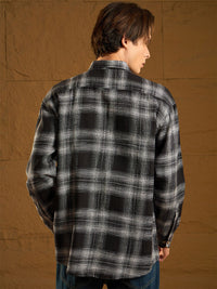 Dennison Men Drop Shoulder Oversized Checked Shirt