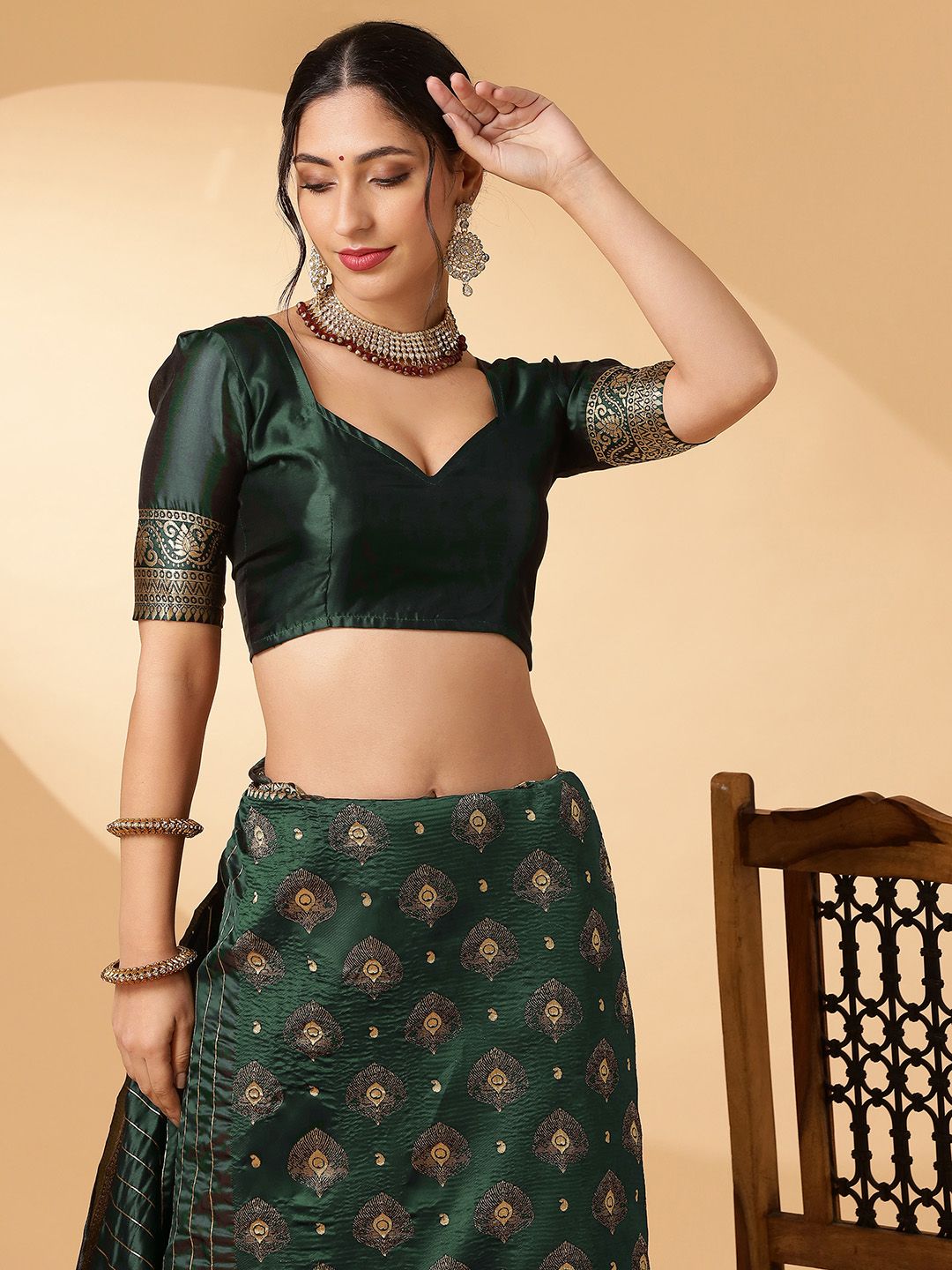 KALINI Ethnic Motifs Paithani Saree