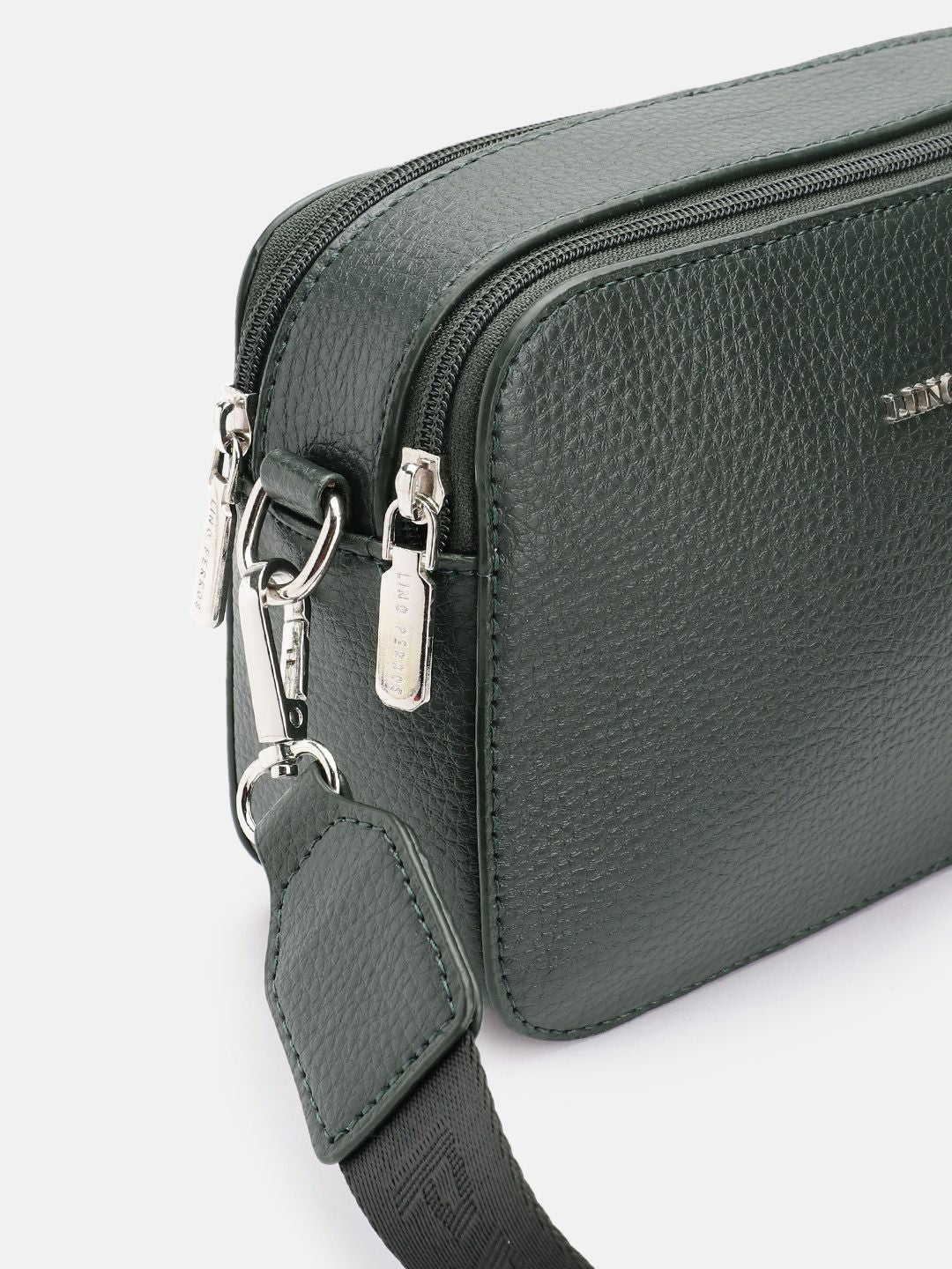 Lino Perros Textured Structured Sling Bag