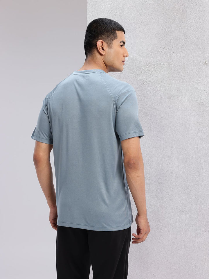 HRX by Hrithik Roshan Brand Logo Print Rapid-Dry Training T-shirt
