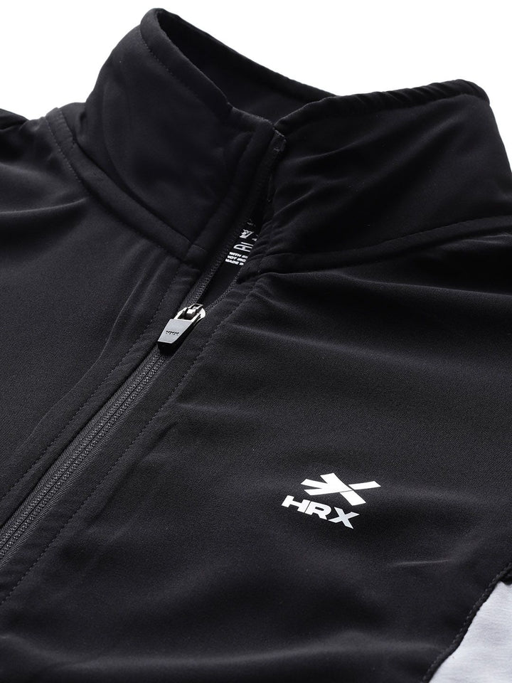 HRX by Hrithik Roshan Colourblocked Rapid-Dry Lifestyle Tracksuit