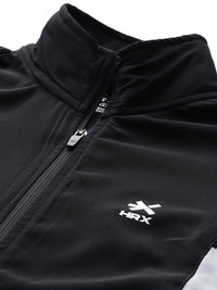 HRX by Hrithik Roshan Colourblocked Rapid-Dry Lifestyle Tracksuit