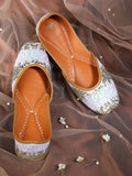 House of Pataudi Women Ethnic Embellished Mojaris