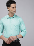 Park Avenue Slim Fit Opaque Floral Printed Pure Cotton Formal Shirt