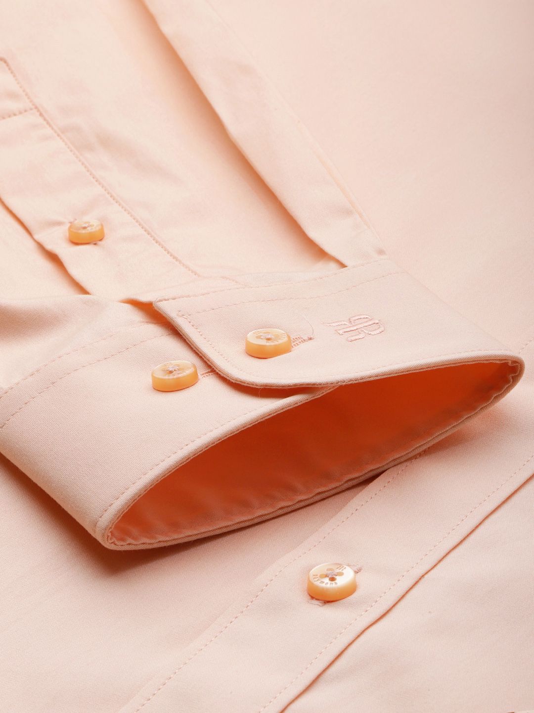 Raymond Pure Cotton Slim Fit Solid Formal Shirt