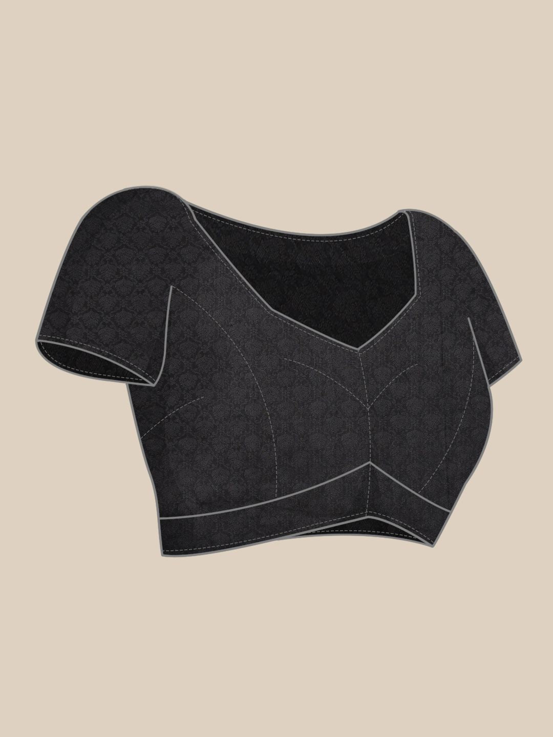 Saree mall Black & Gold-Toned Ethnic Motifs Zari Silk Blend Banarasi Sarees