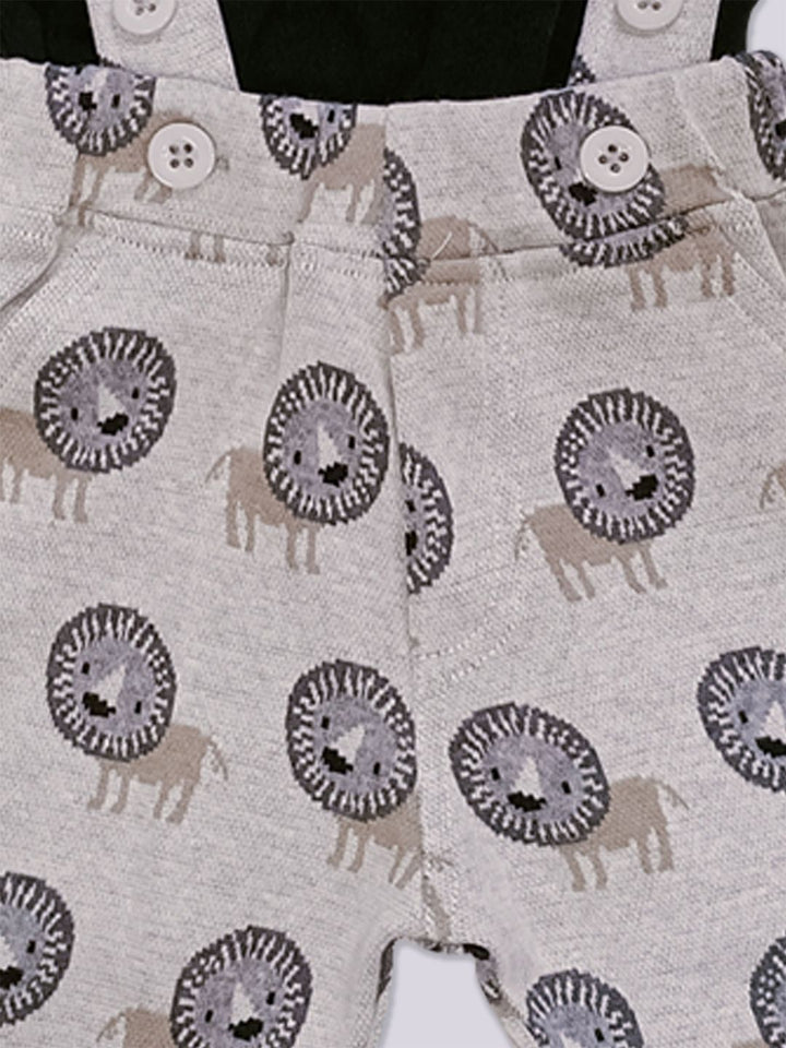 Moms Love Infant Boys Pure Cotton T-shirt with Trousers