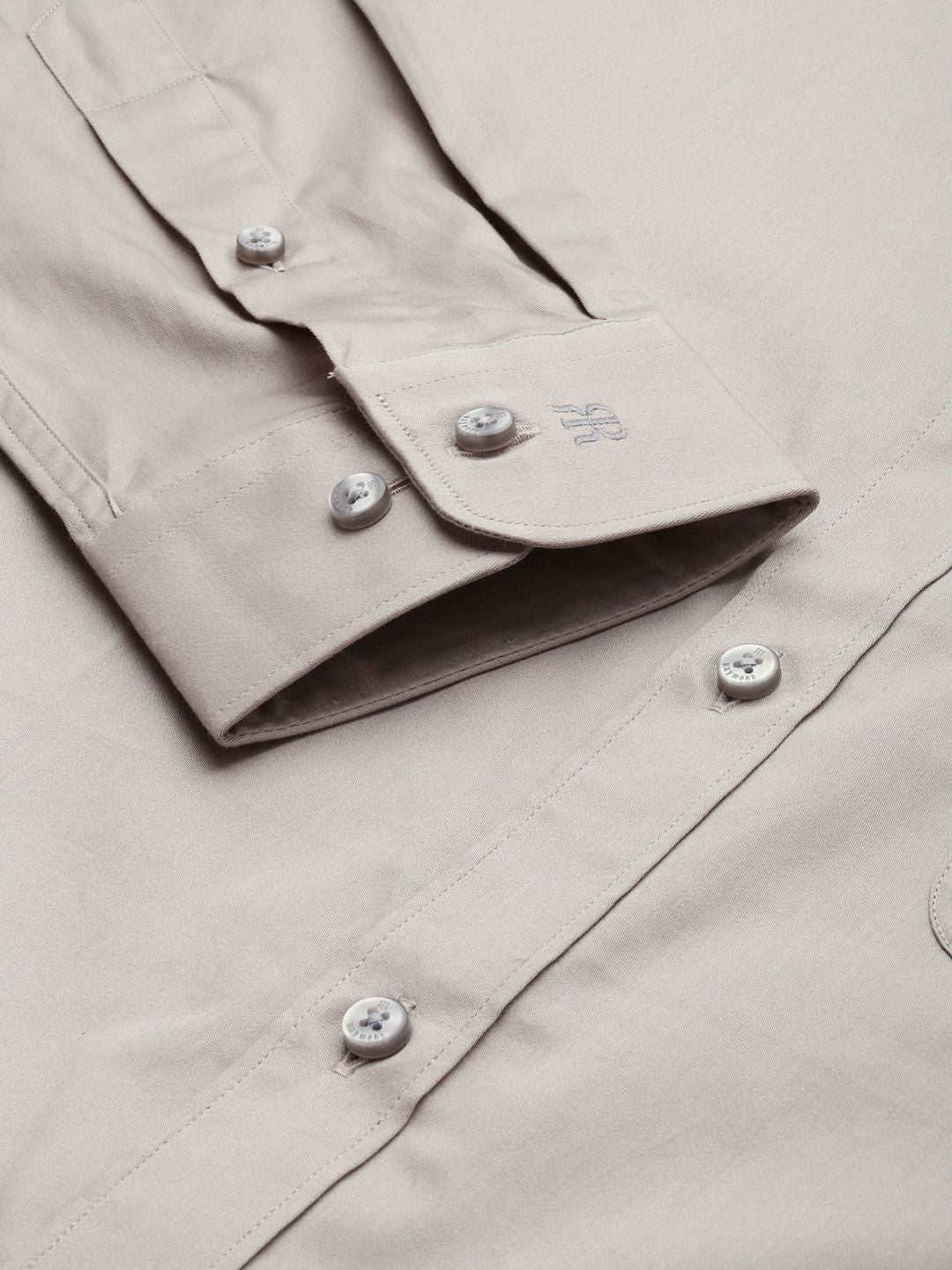 Raymond Solid Slim Fit Pure Cotton Formal Shirt