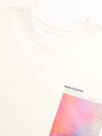 THE BEAR HOUSE Men Graphic Print Loose Fit Cotton T-Shirt