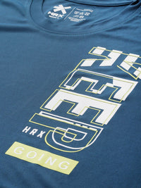 HRX by Hrithik Roshan Typography Printed Rapid-Dry Training T-shirt