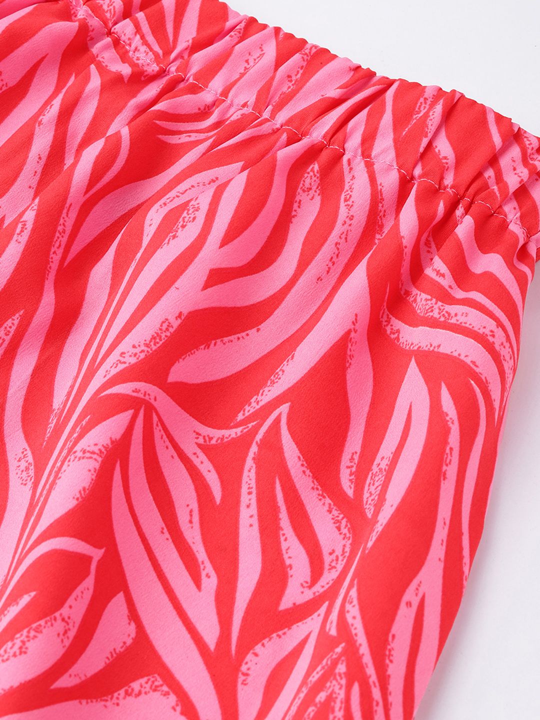 DressBerry The Flowy Flair Printed A-Line Skirt