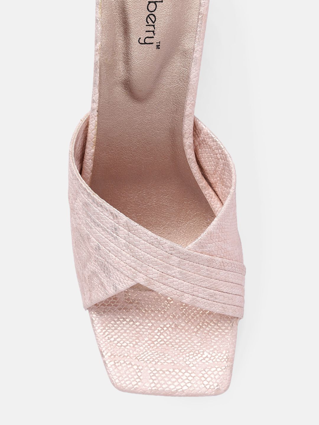 DressBerry Printed Slim Heels