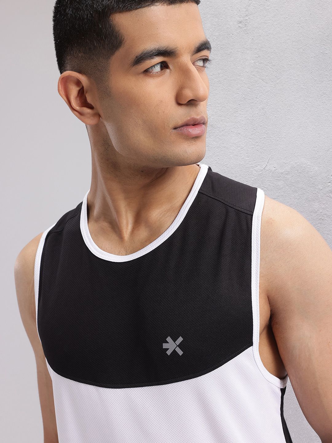 HRX by Hrithik Roshan Colourblocked Rapid-Dry Running T-shirt