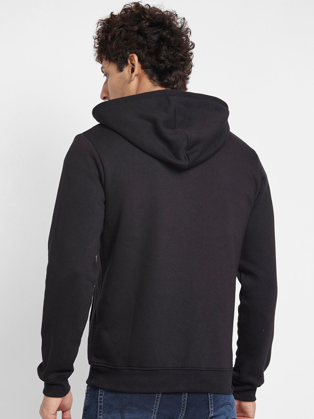 Being Human Hooded Front Open Sweater