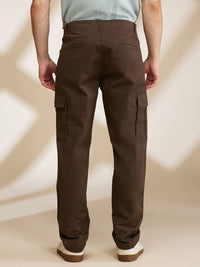 Being Human Men Relaxed Fit Cargos Trousers