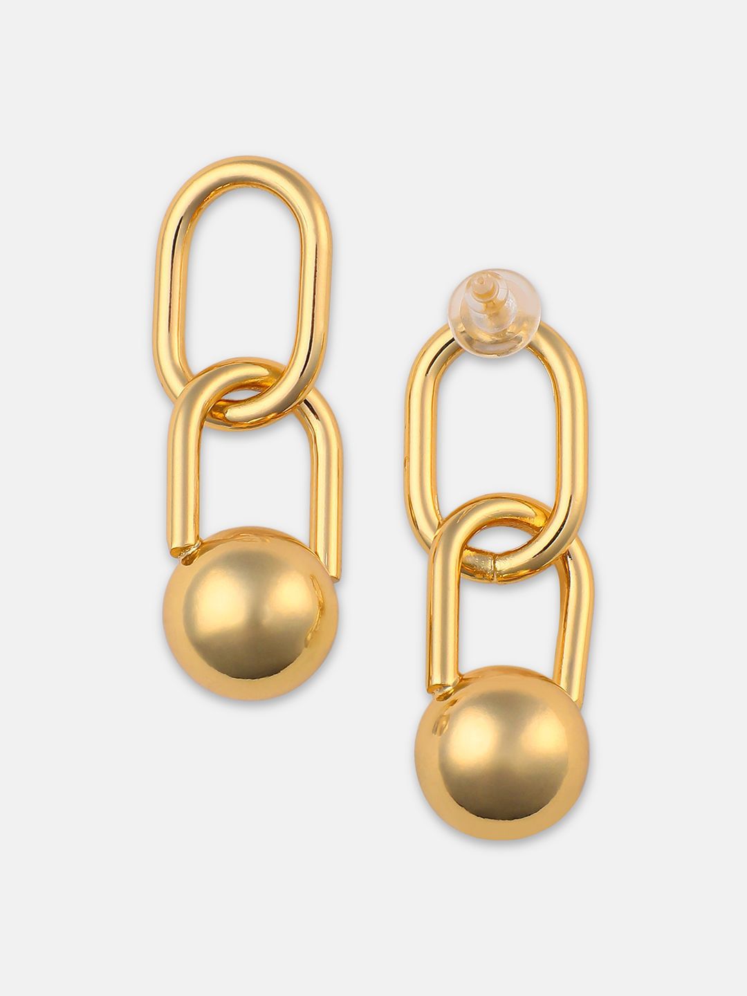 SOHI Contemporary Drop Earrings