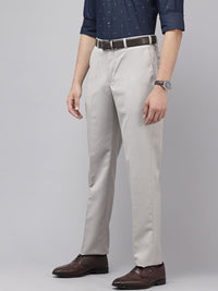 Park Avenue Men Textured Formal Trousers