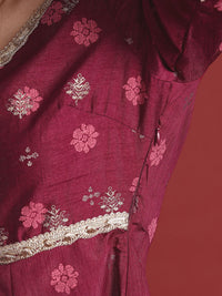 all about you Zari Detail A-line Maxi Dress