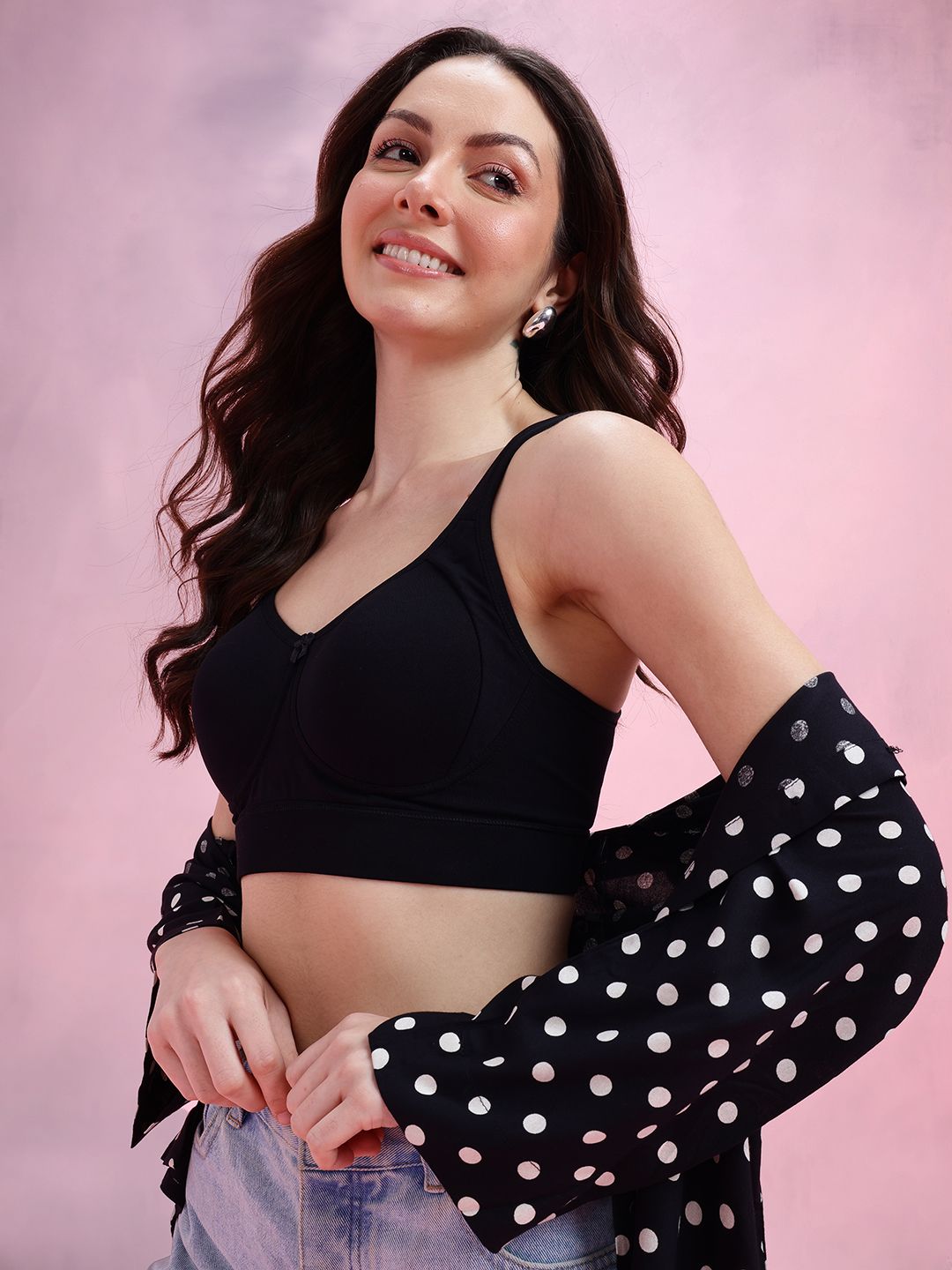 DressBerry Medium Coverage Lightly Padded Non-Wired T-shirt Bra DRM-DB-MK22C