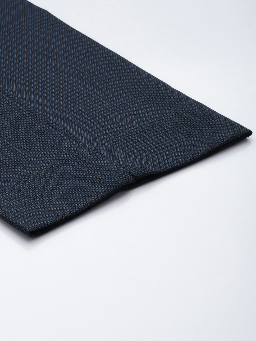 Park Avenue Men Slim Fit Textured Formal Trousers