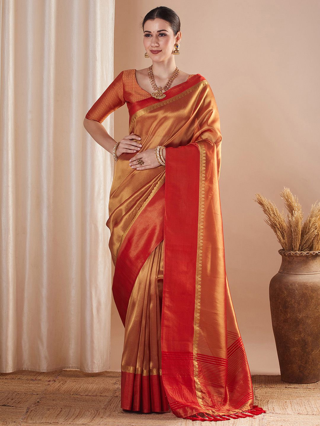 Saree mall Zari Banarasi Sarees