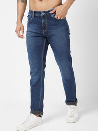 SPYKAR Men Relaxed Fit Light Fade Stretchable Jeans