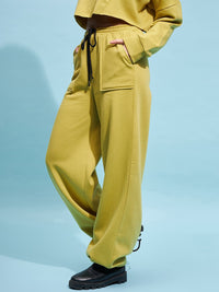 STREET 9 Women Relaxed Cotton Loose Fit Trousers