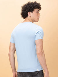 Being Human Men Typography Printed Applique T-shirt