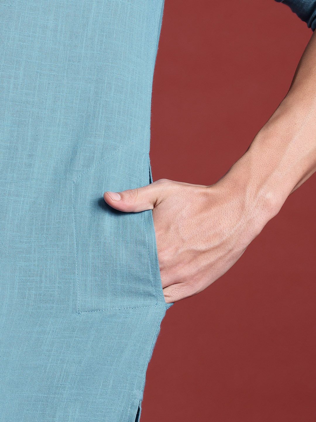 Anouk Pure Cotton Straight Kurta