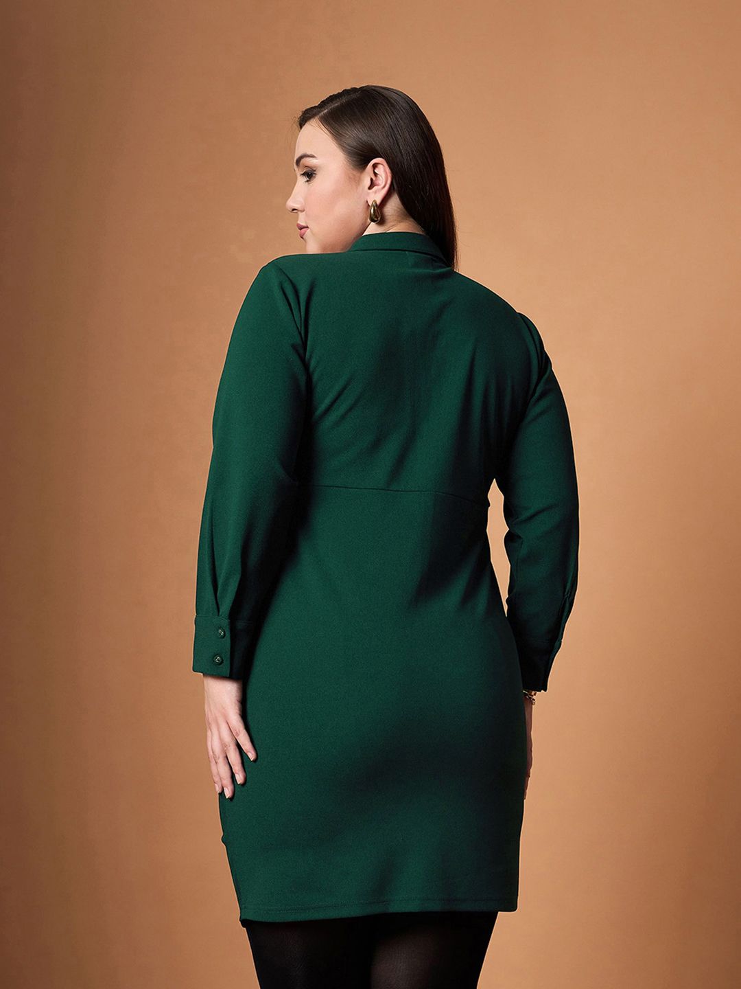 SASSAFRAS Curve Shirt Dress