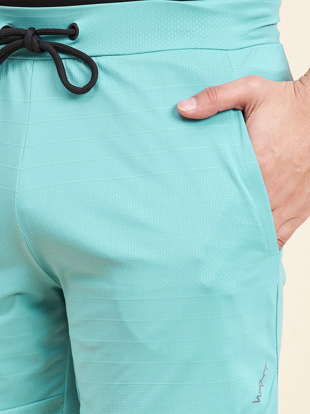 Sweet Dreams Men Turquoise Blue Mid-Rise Shorts