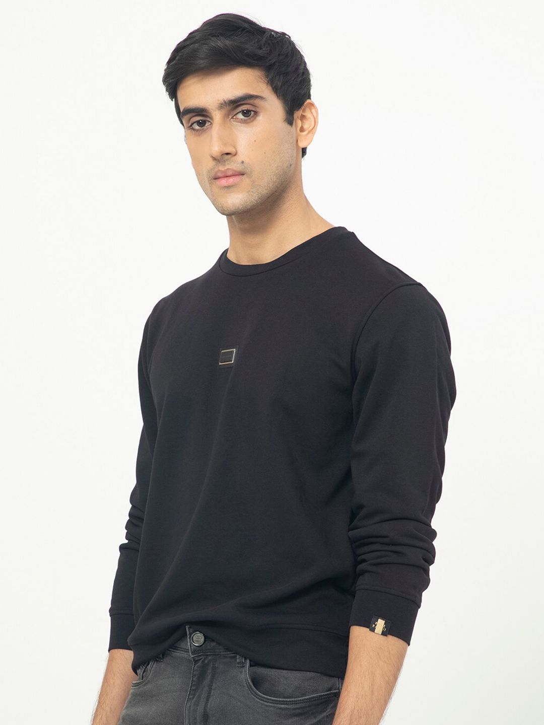 RARE RABBIT Men Glitch Sweatshirt