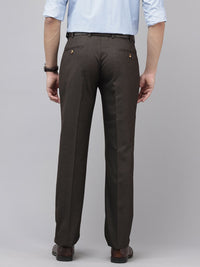 Park Avenue Men Checked Formal Trousers