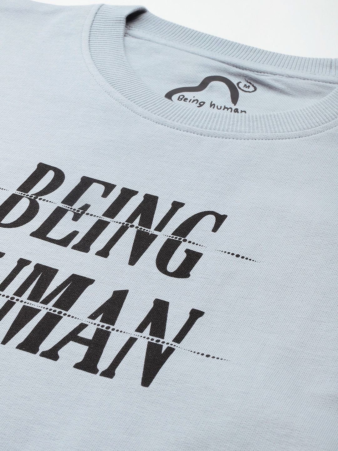 Being Human Men Pure Cotton Sweatshirt