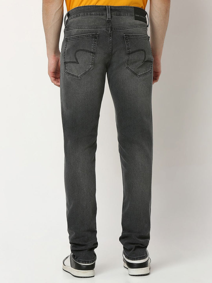 SPYKAR Men Slim Fit Low-Rise Light Fade Stretchable Jeans