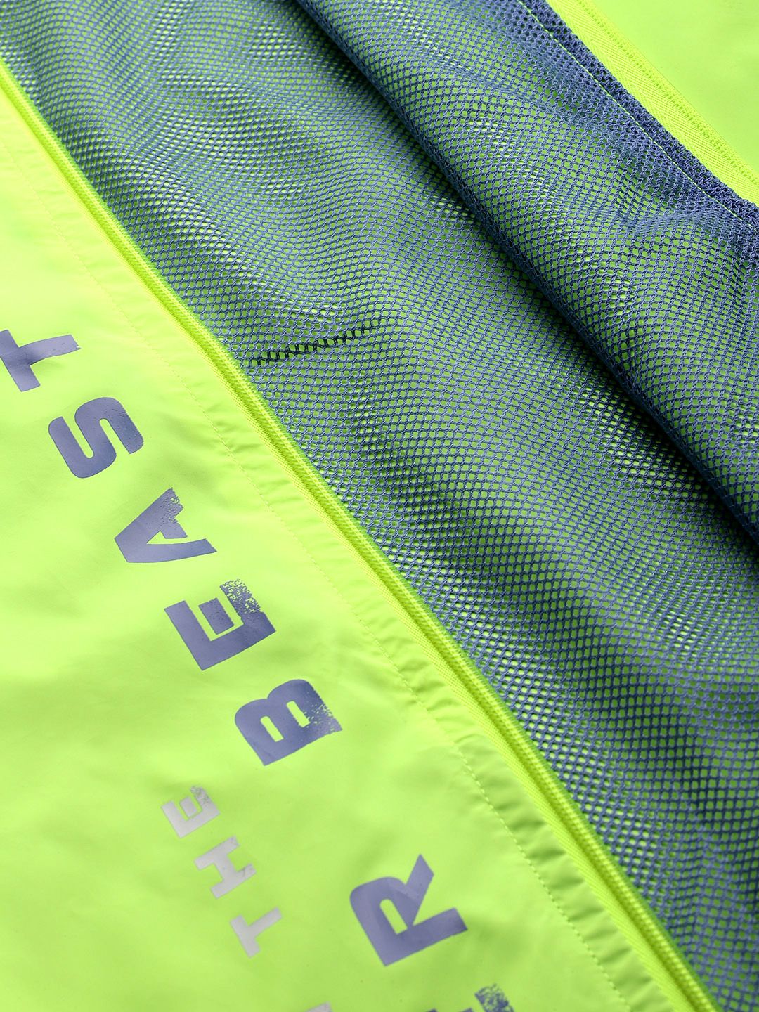 HRX by Hrithik Roshan Rapid-Dry Reflective Strip Training Tailored Jacket