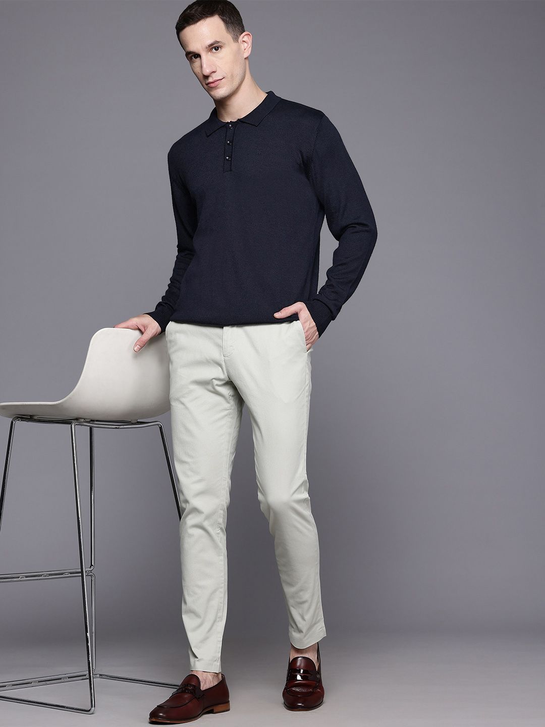 Raymond Polo Collar Pullover