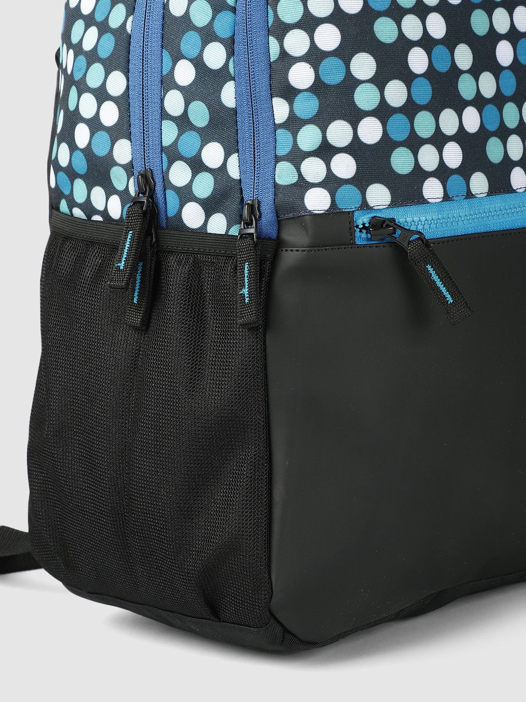Gear Boys Blue & Black Geometric Uber Backpack