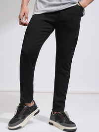 HIGHLANDER Men Black Skinny Fit Stretchable Jeans