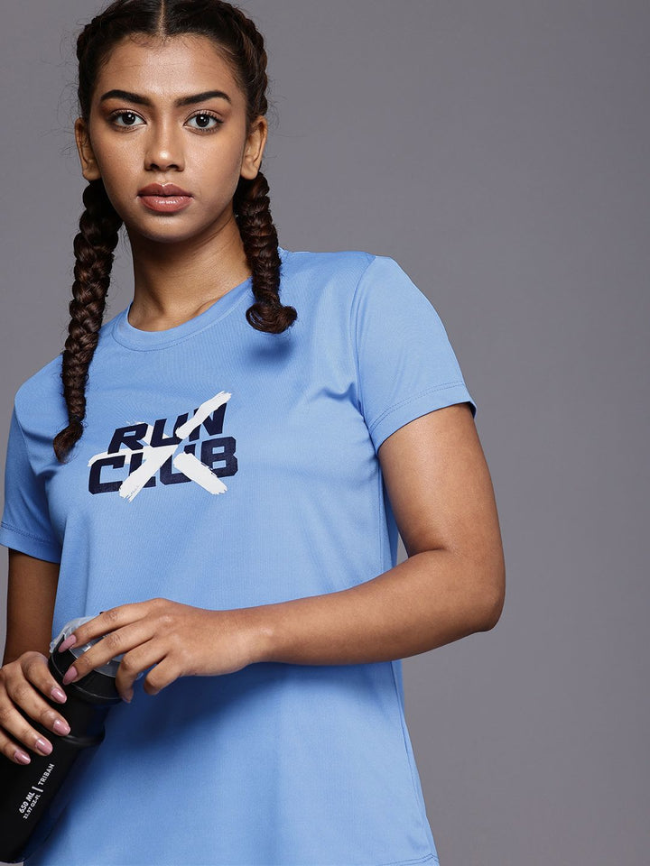 HRX by Hrithik Roshan Rapid-Dry Typography Printed Running T-shirt