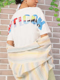 DressBerry Boldly Basic Typo Print Relaxed Tee