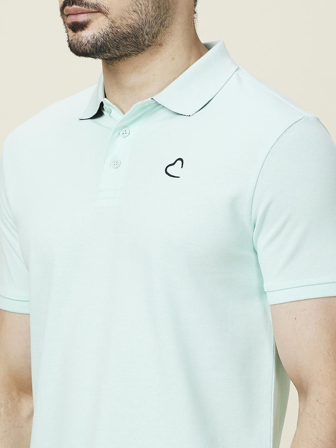 Being Human Men Polo Collar Slim Fit T-shirt