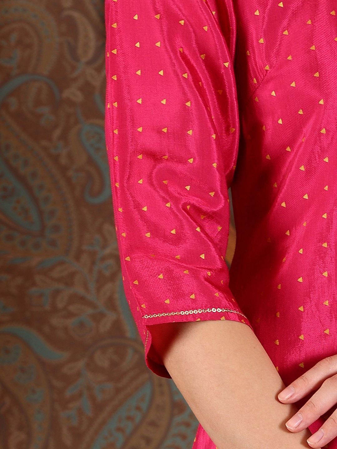 W Women Embroidered Kurta