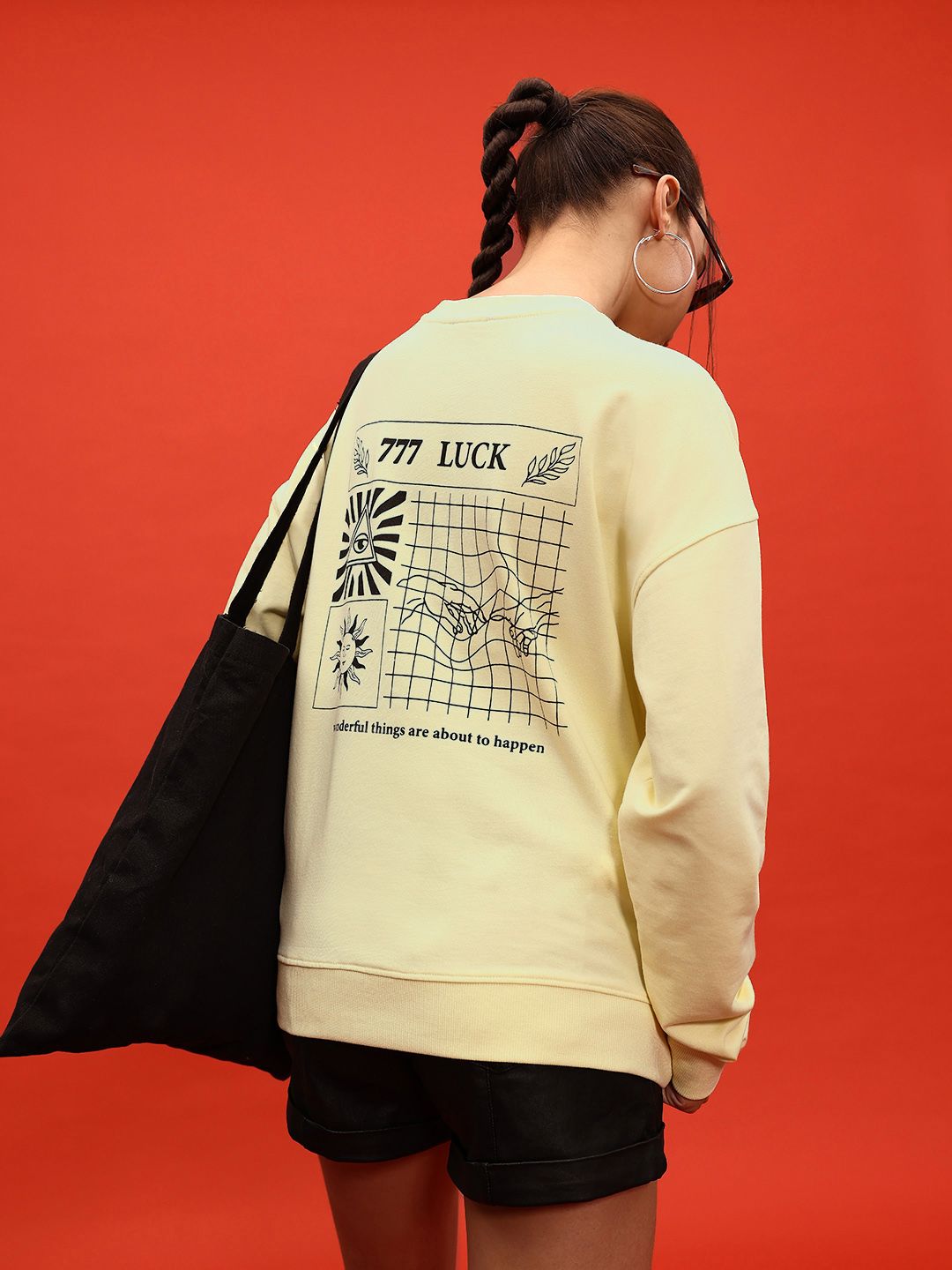 DressBerry Drop-Shoulder Sweatshirt