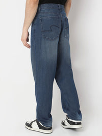 SPYKAR Non-Stretchable Tapered Loose Fit Light Fade Pure Cotton Jeans