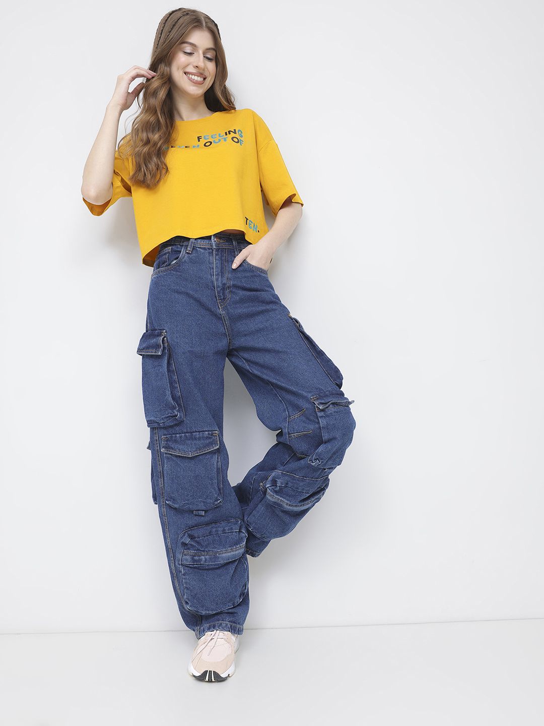 DressBerry Back To Basics Punny Prints Boxy T-shirt