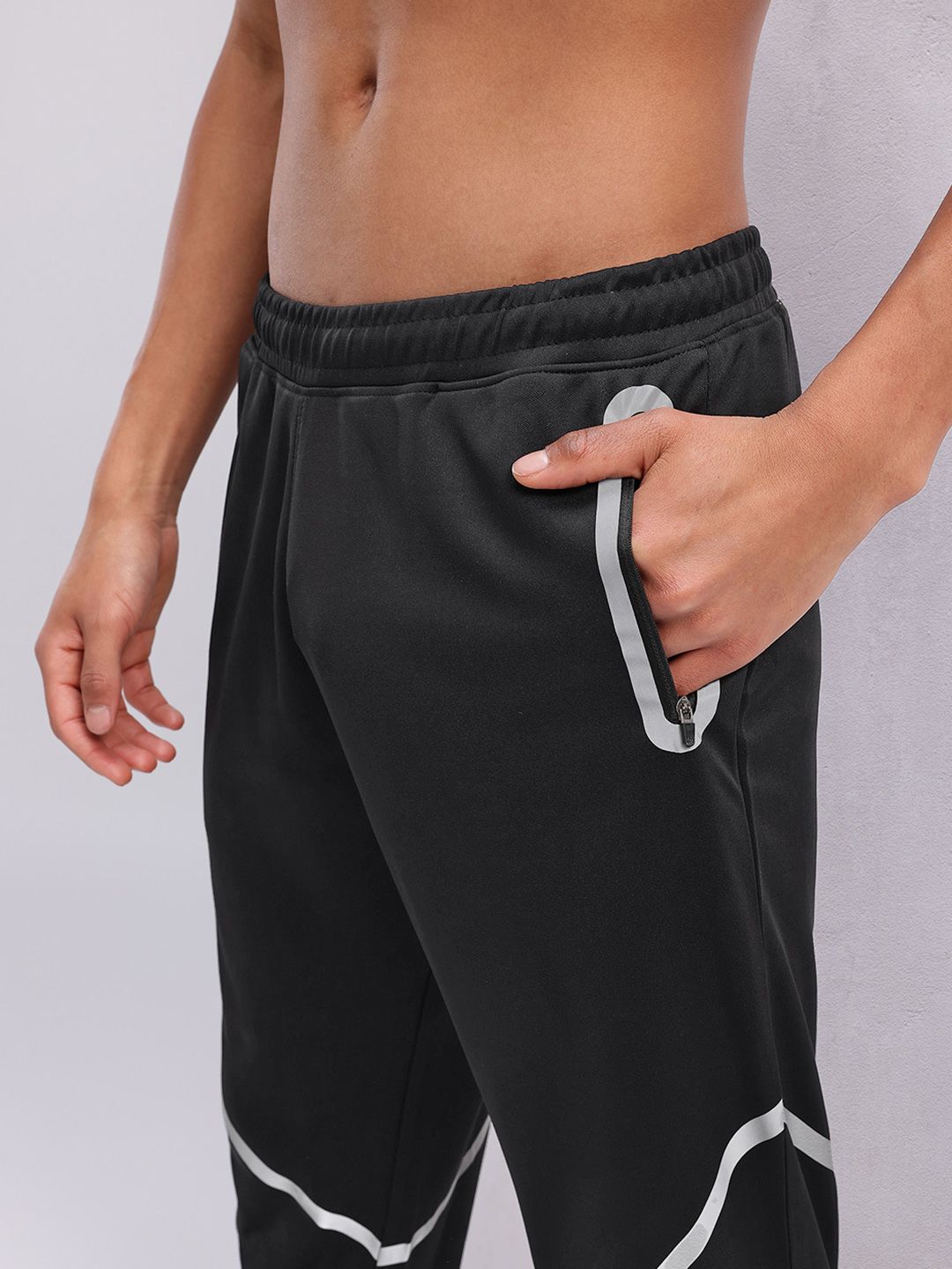 HRX by Hrithik Roshan Mid-Rise Running Track Pants