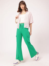 DressBerry Women Functional Fashion Cargo Style Track Pants