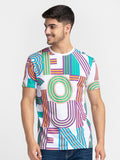 Being Human Typography Printed Round Neck Casual T-shirt