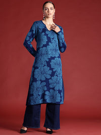 all about you Floral Woven Design Kurta